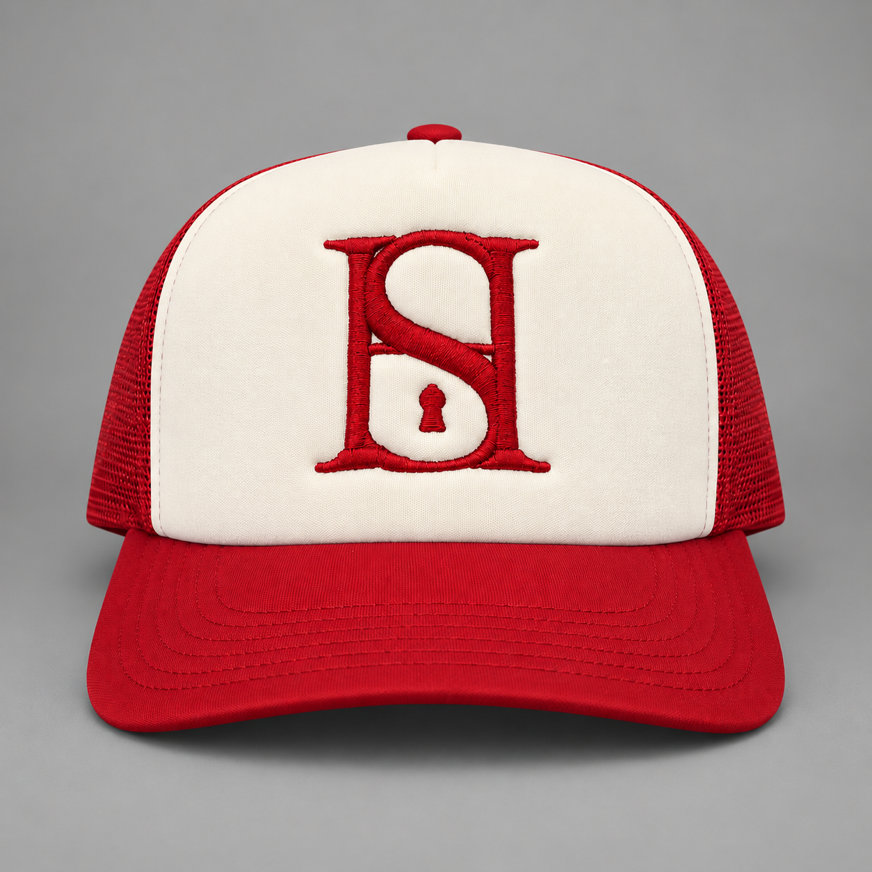 Safehouse Monogram Cap — Red