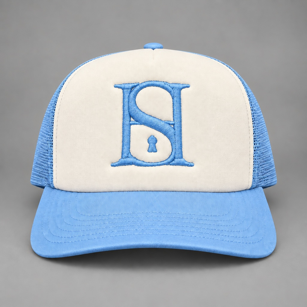 Safehouse Monogram  Cap — Light Blue