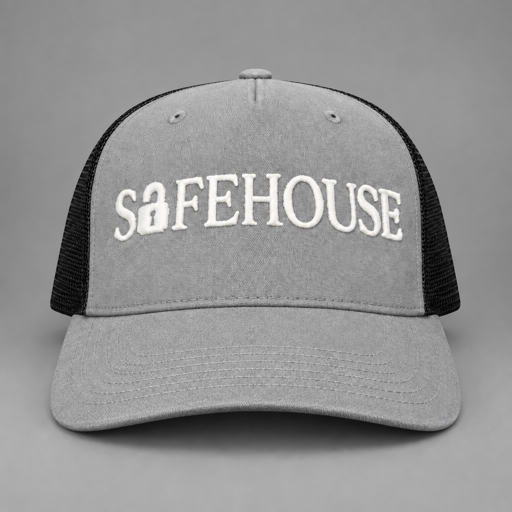 Safehouse Signature Cap — Grey & Black