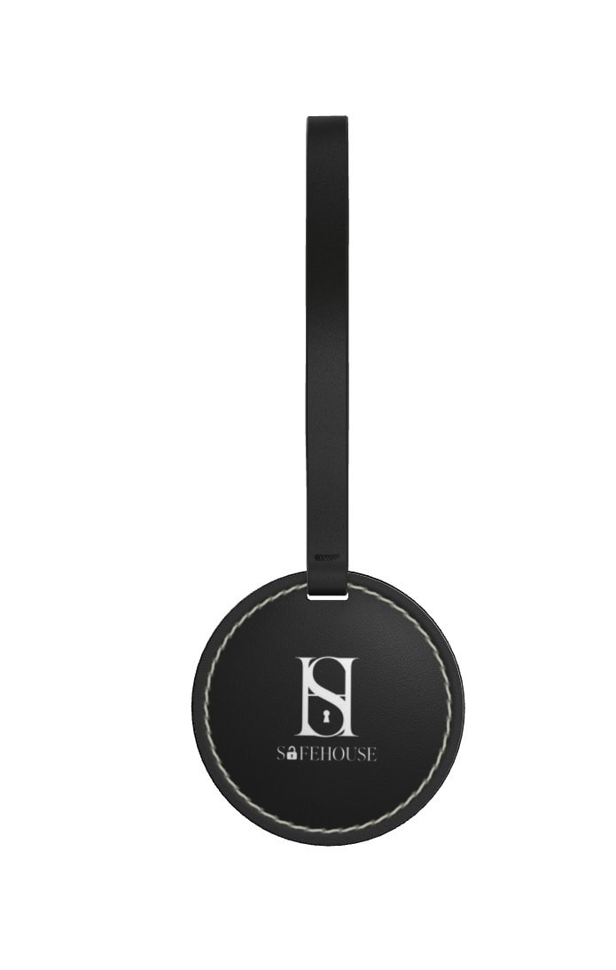 Safehouse Luggage Tag — Black