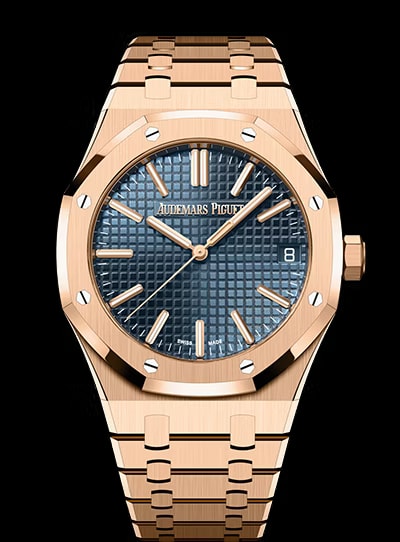 Royal Oak Selfwinding 41mm — Rose Gold Blue