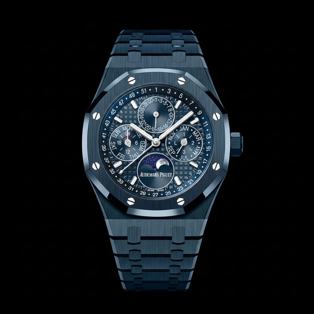 Royal Oak Perpetual Calendar — Blue Ceramic