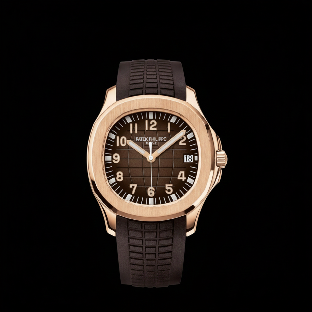 Aquanaut 5167 — Rose Gold Brown Dial