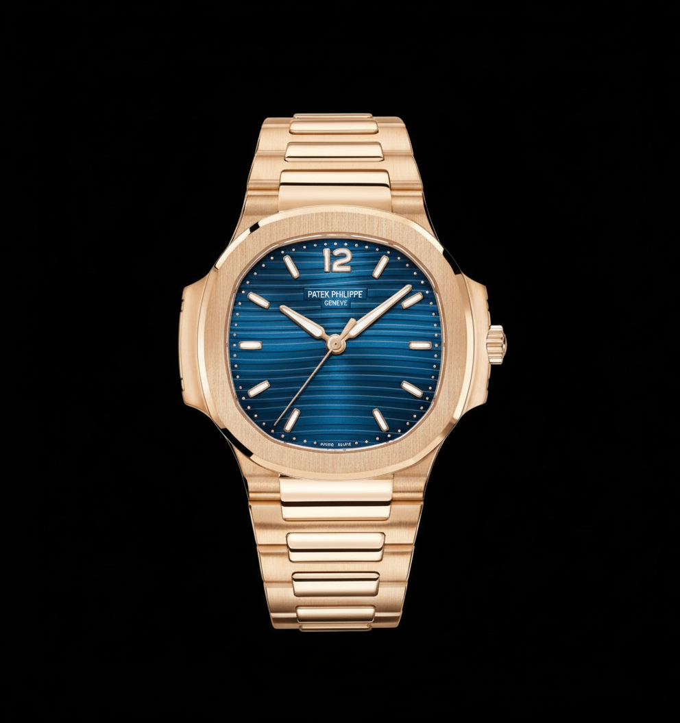 Nautilus 7118 Ladies — Steel Blue Dial