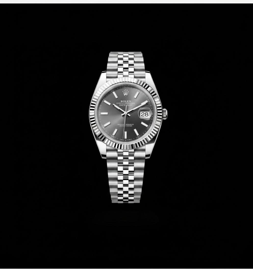 Datejust 41 — Rhodium Oyster