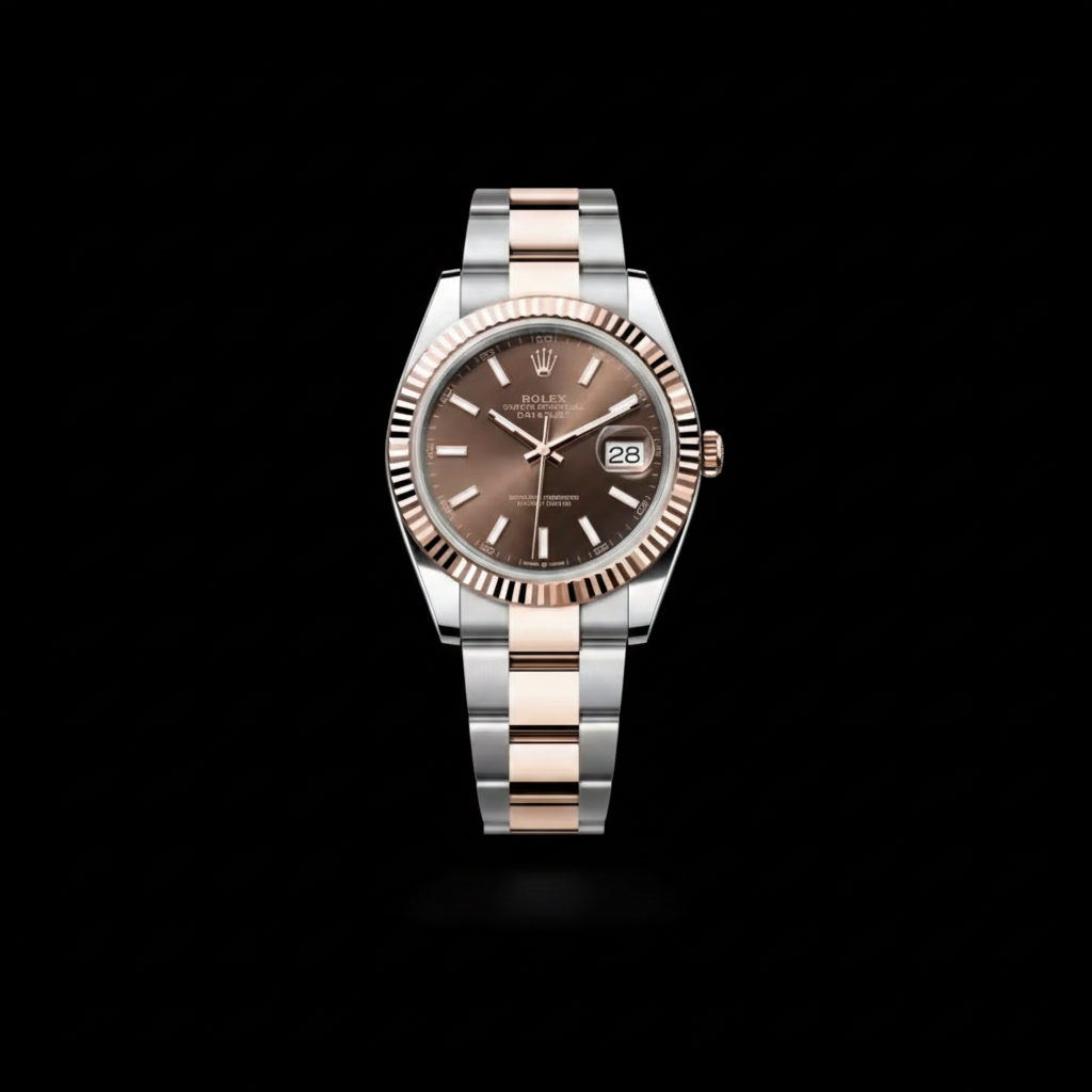 Datejust 41 — Two-Tone Chocolate Oyster