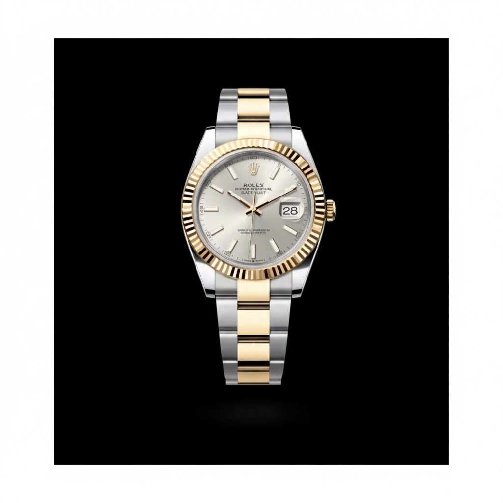 Datejust 41 — Two-Tone Silver Oyster
