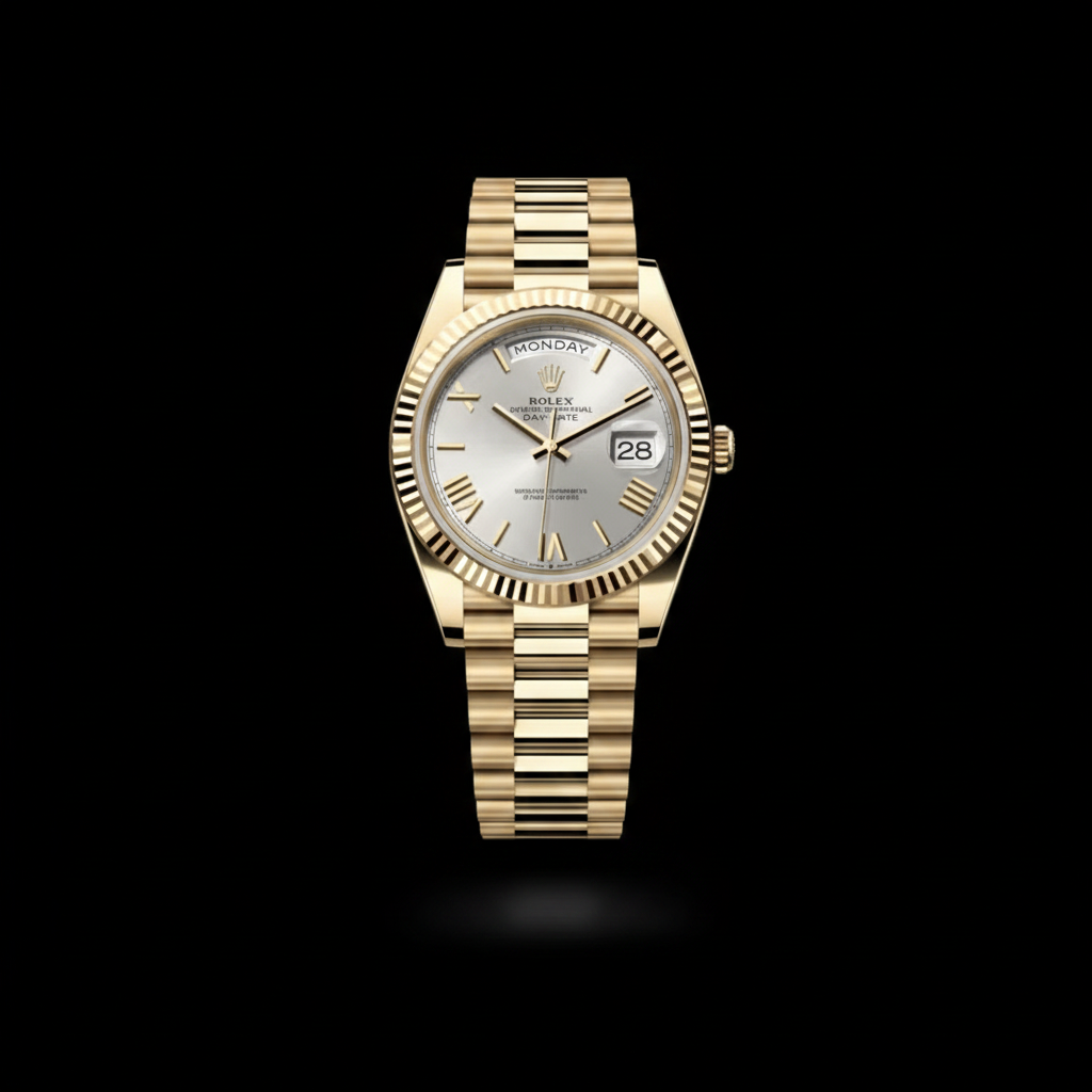 Day-Date — Platinum Ice Blue Diamond