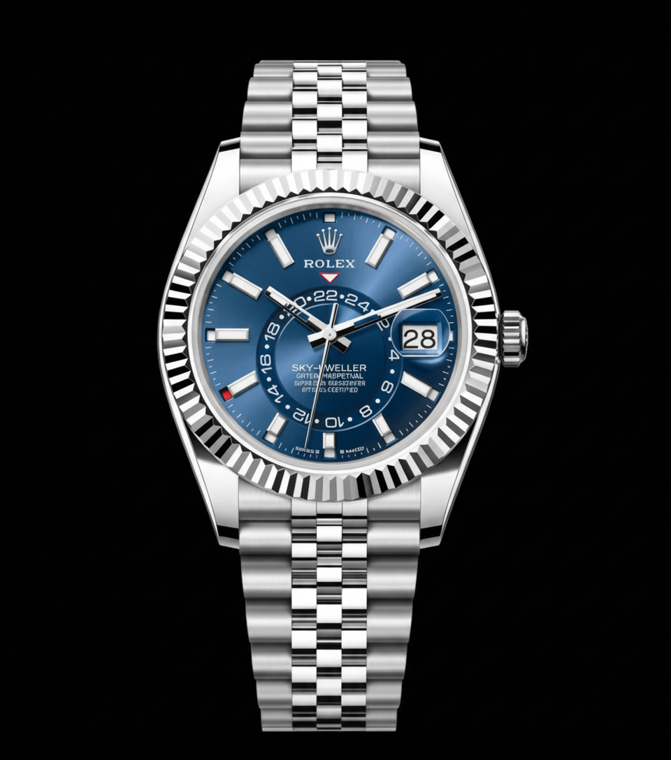 Sky-Dweller — Steel Blue Jubilee