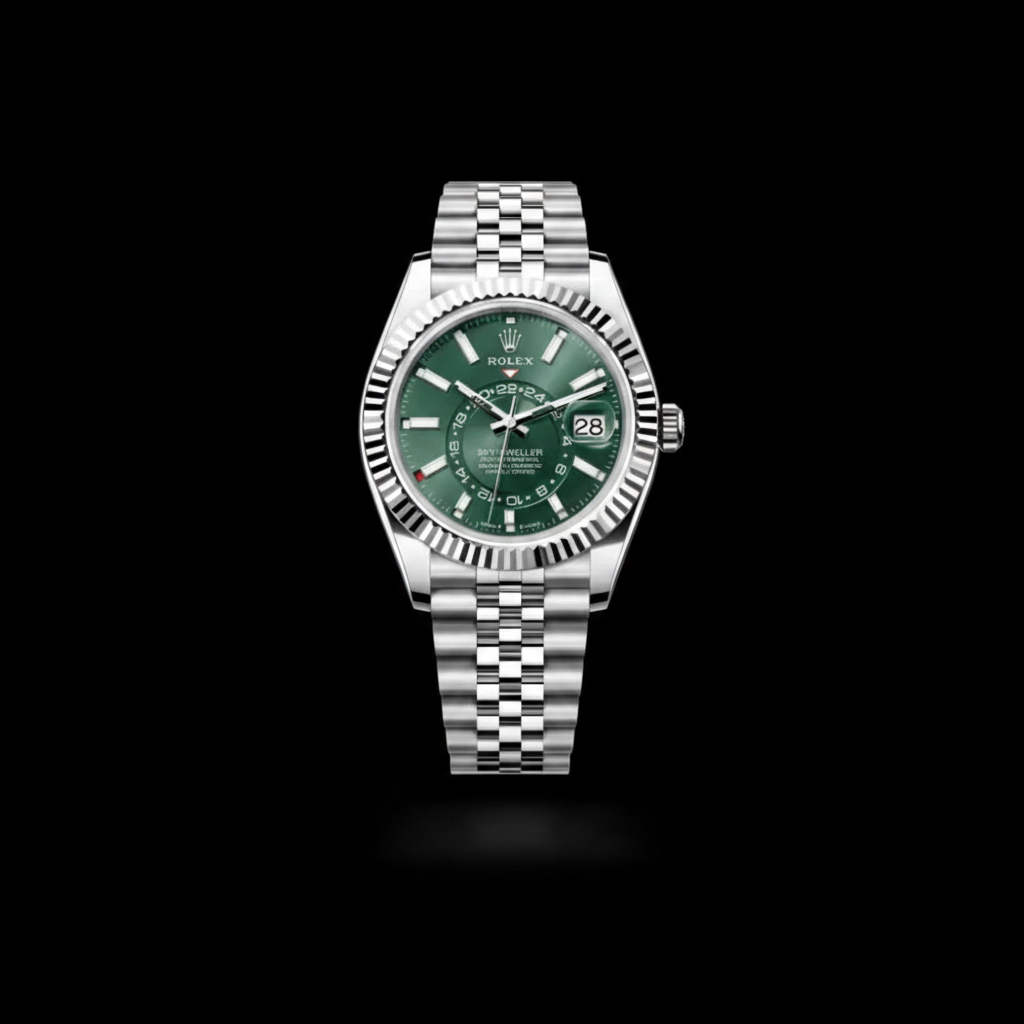 Sky-Dweller — Steel Green Jubilee