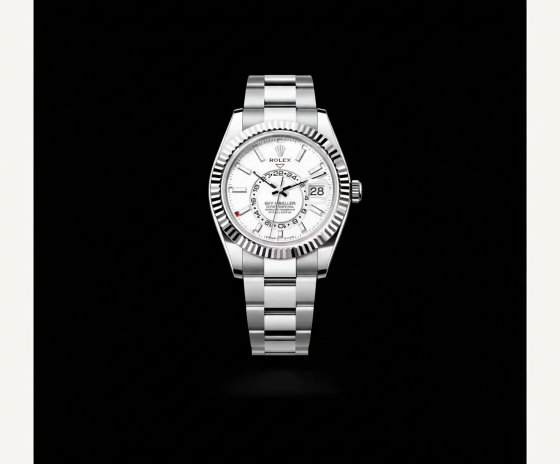 Sky-Dweller — Steel White Oyster